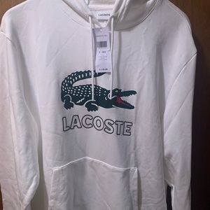 I have for sale a brand new with tags Lacoste hoodie size xxl